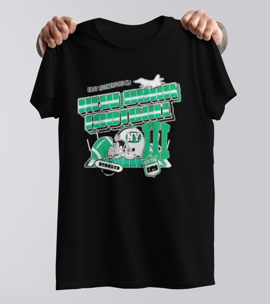 East Rutherford NJ New York Football NY Gang Green III T-Shirt