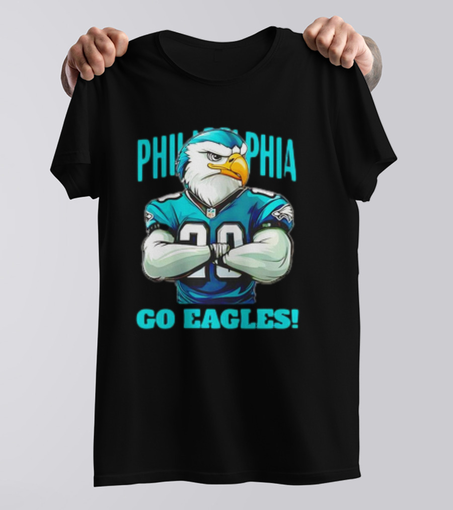 Philadelphia Eagles Mascot Go Eagles NFL Football T-Shirt