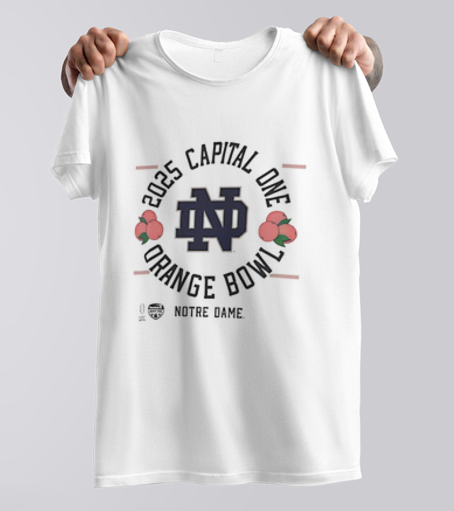 2025 Capital One Orange Bowl ND Notre Dame T-Shirt