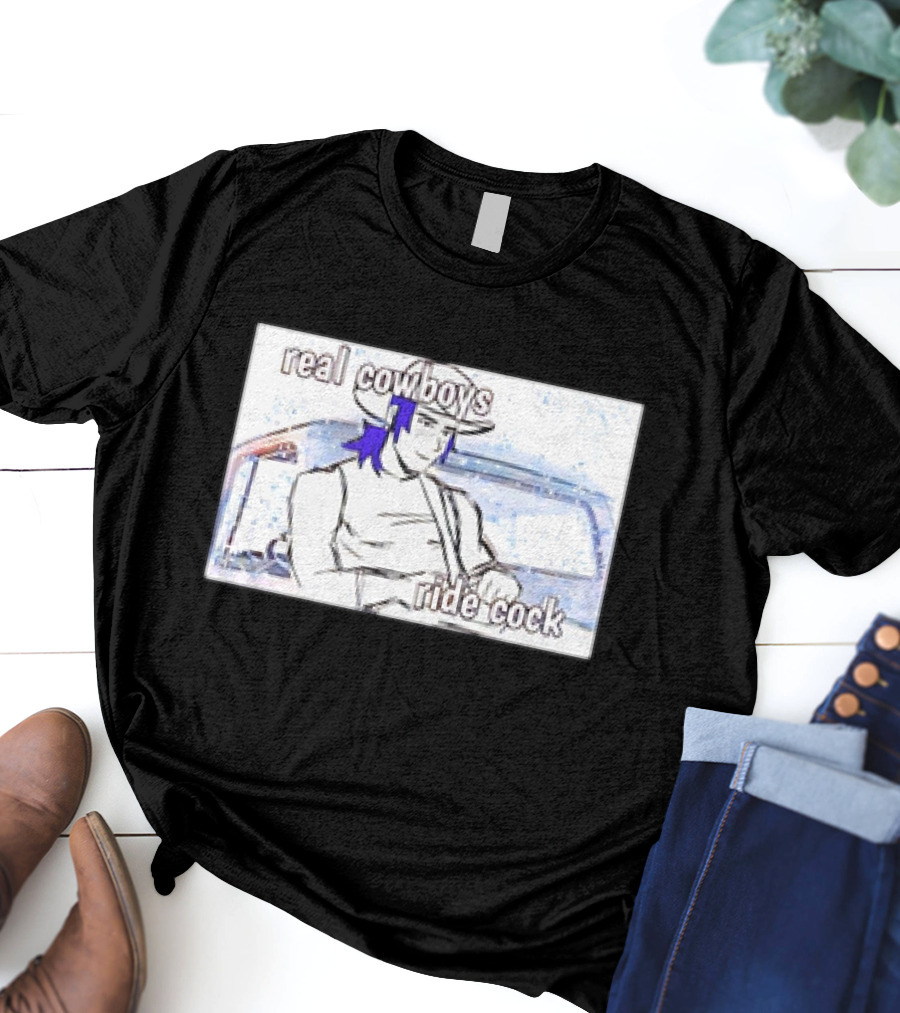 Real Cowboys Ride Cock Summer Manhwa T-Shirt