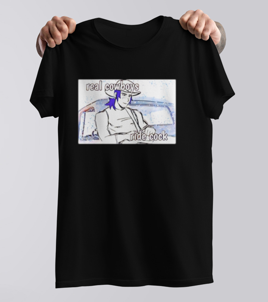 Real Cowboys Ride Cock Summer Manhwa T-Shirt