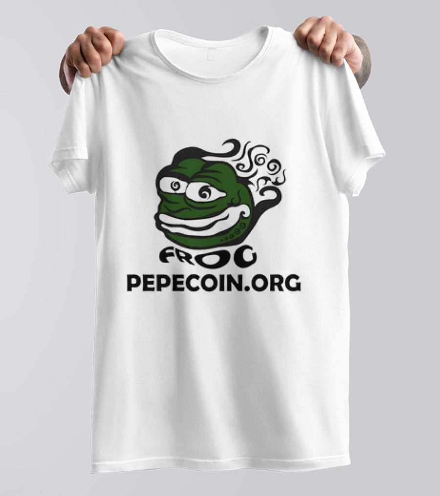 Frog Pepecoin.org Pepethefrogger T-Shirt