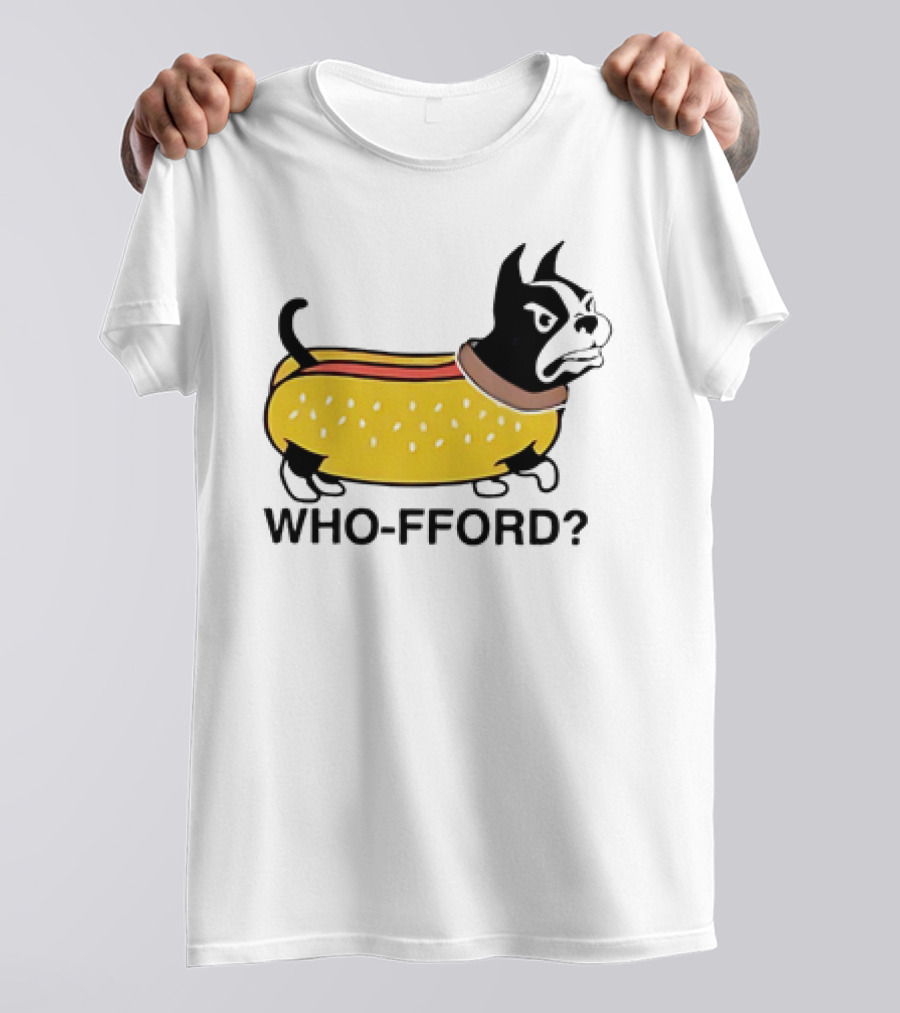 Furman Paladins Who-fford Hot Dog Bulldog T-Shirt