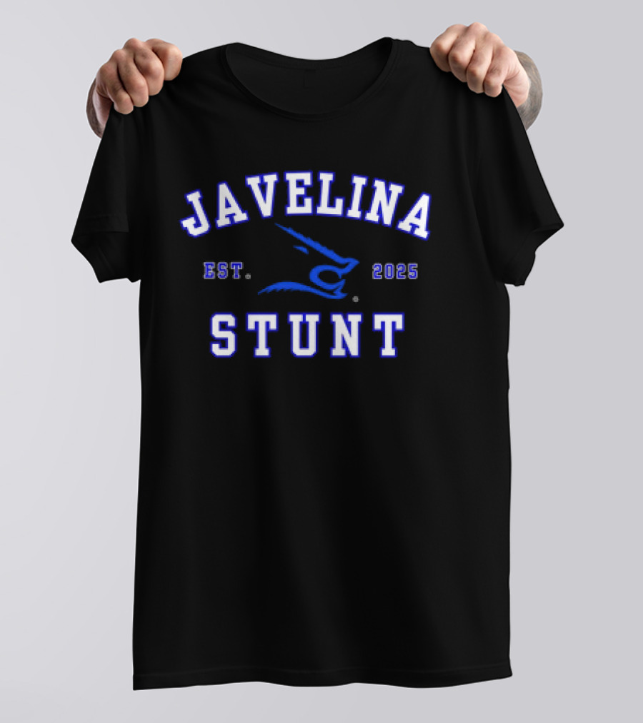 Javelina Stunt Est 2025 Athletic Mascot T-Shirt