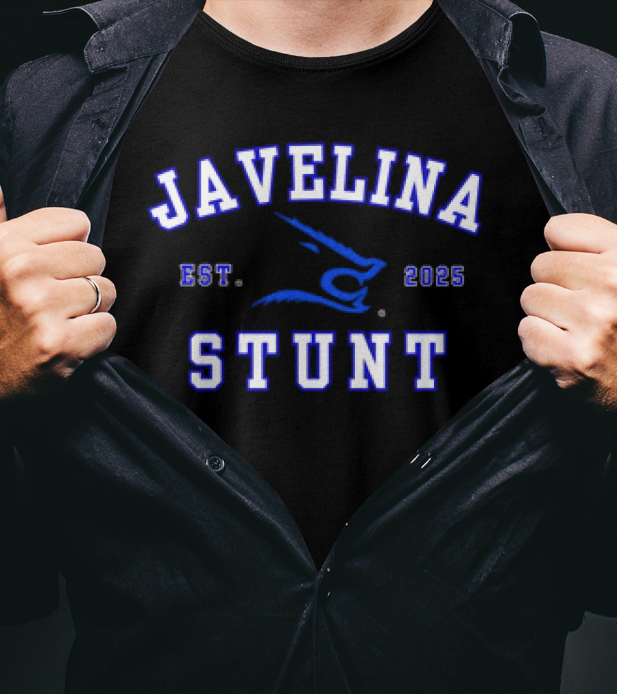 Javelina Stunt Est 2025 Athletic Mascot T-Shirt
