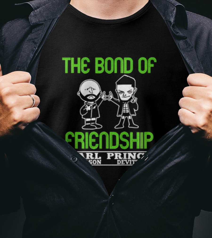 The Bond Of Friendship Karl Anderson Prince Devitt T-Shirt