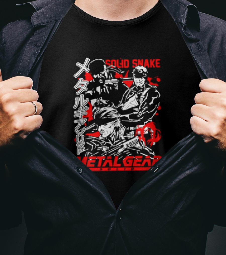 Solid Snake Metal Gear T-Shirt