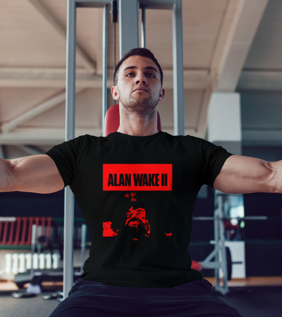 Alan Wake II Red Classic Horror T-Shirt