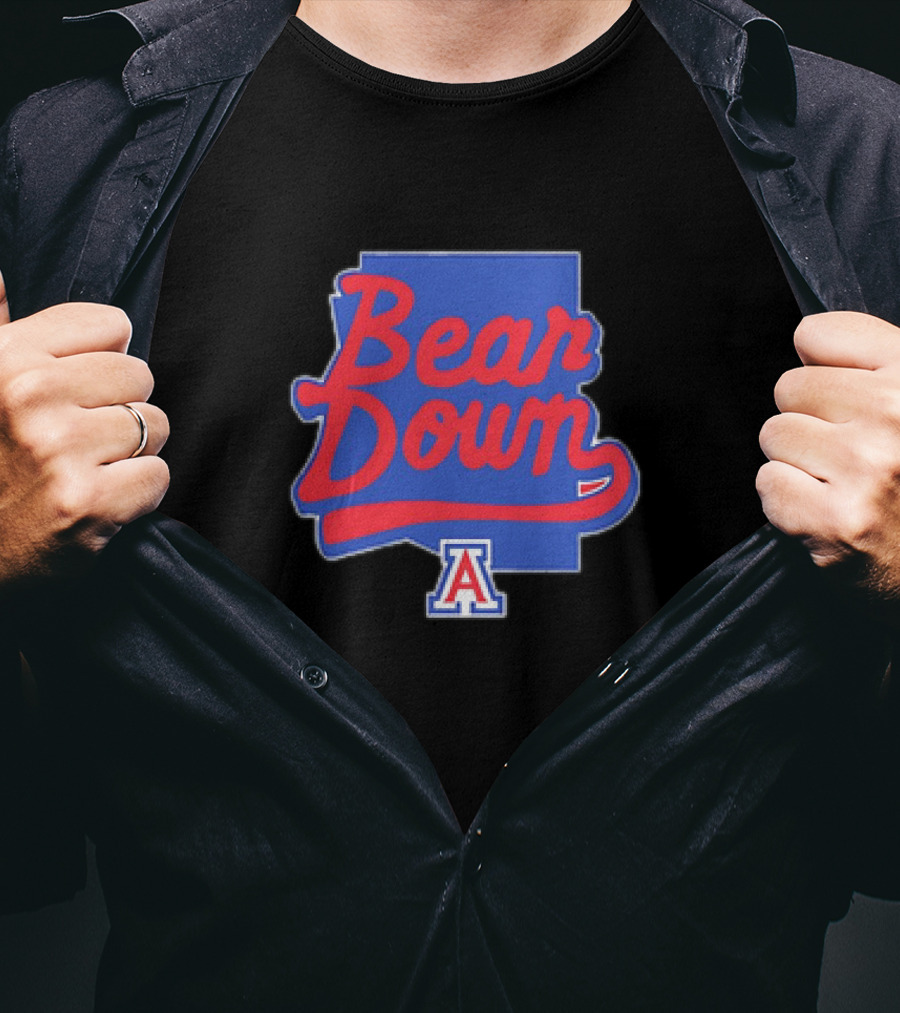 Arizona Wildcats Bear Down A T-Shirt
