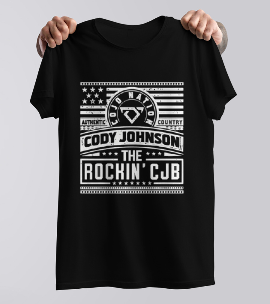 Cody Johnson Cojo Nation Authentic Country The Rockin' CJB T-Shirt