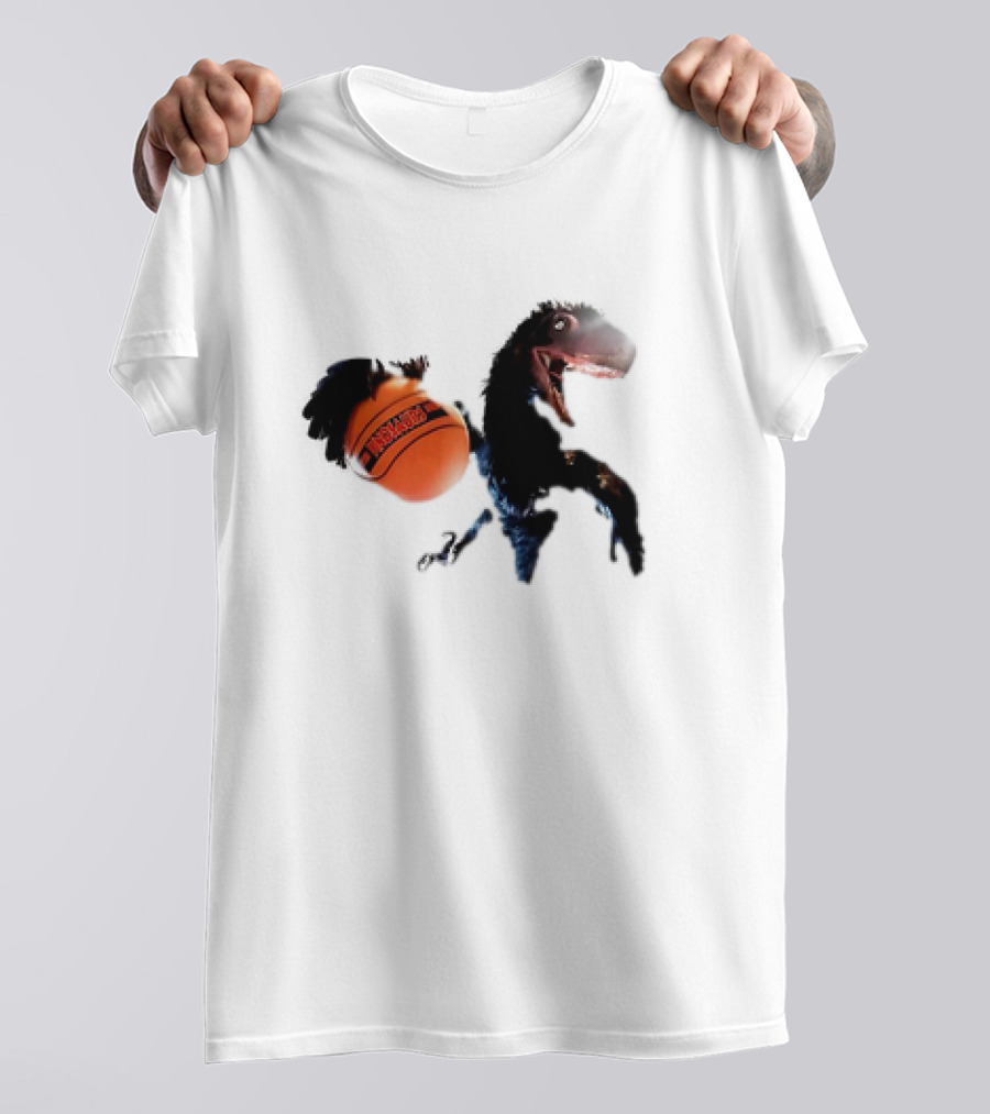 Deinonychus Basketball Action T-Shirt