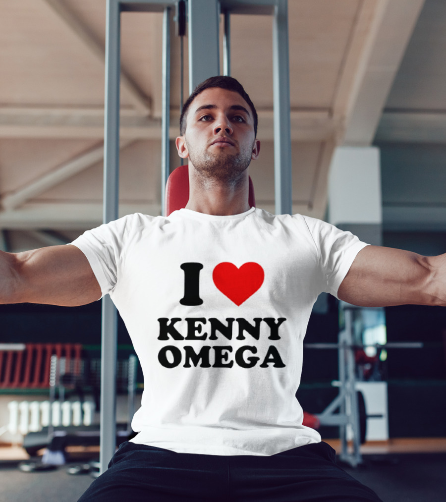 I Heart Kenny Omega Wrestler T-Shirt