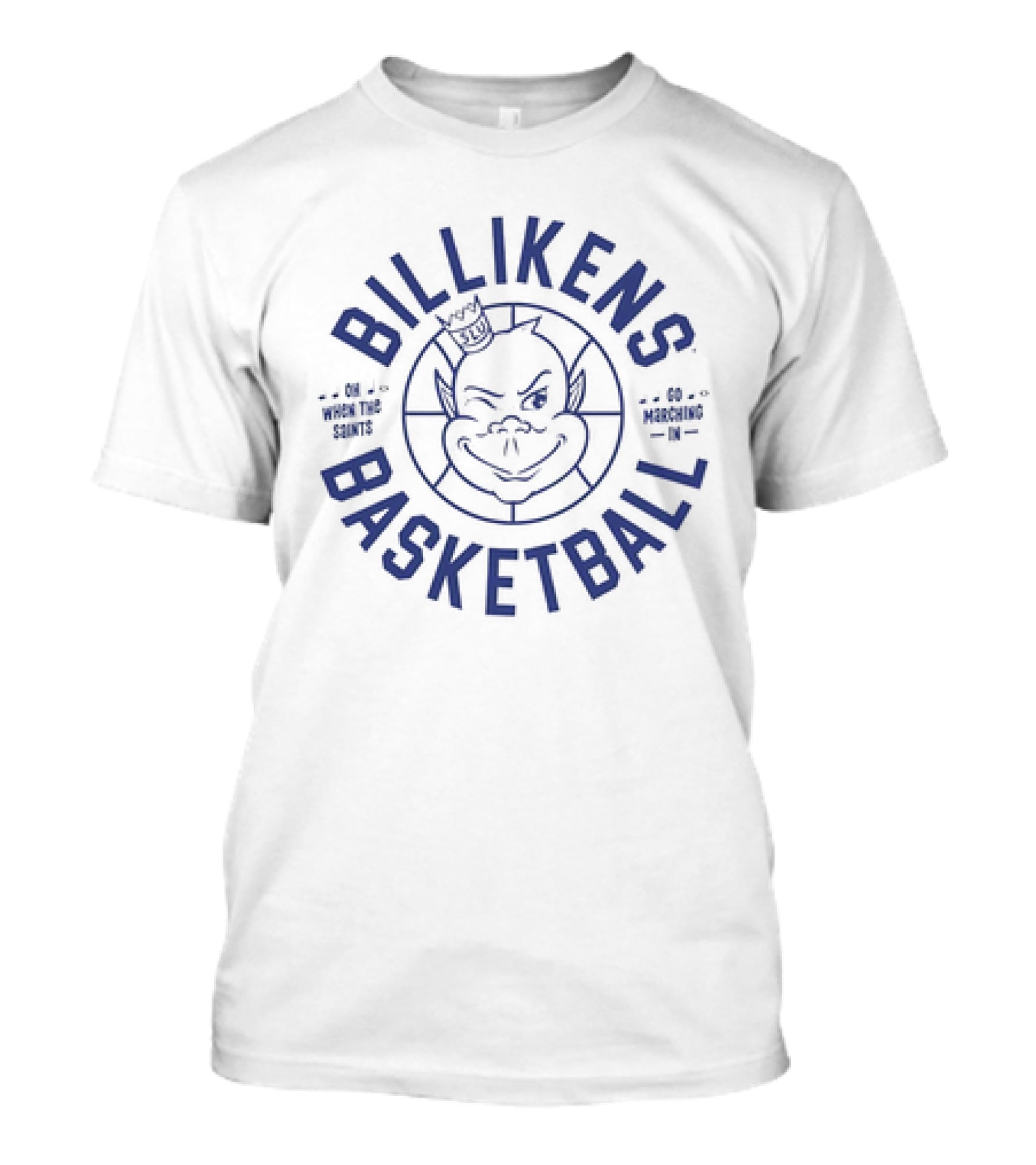 Billikens Basketball Oh When The Saints Go Marching In Retro T-Shirt