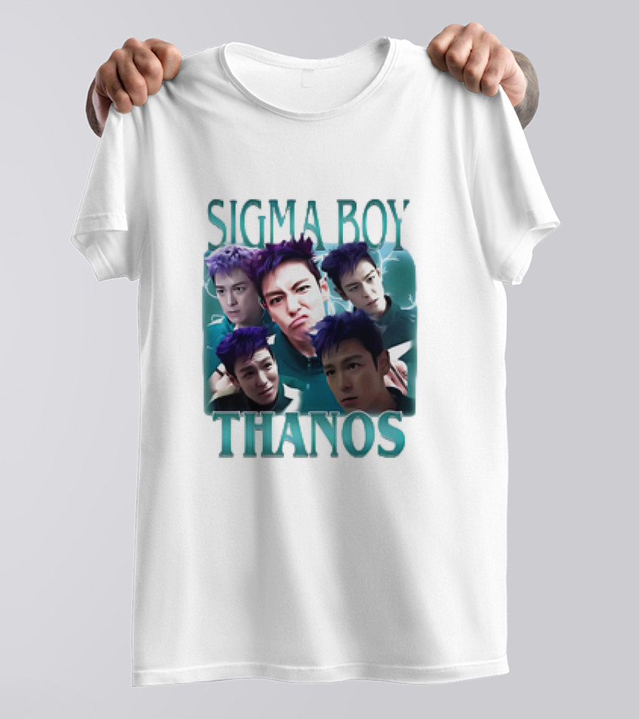 Sigma Boy Thanos Squid Game Faces T-Shirt