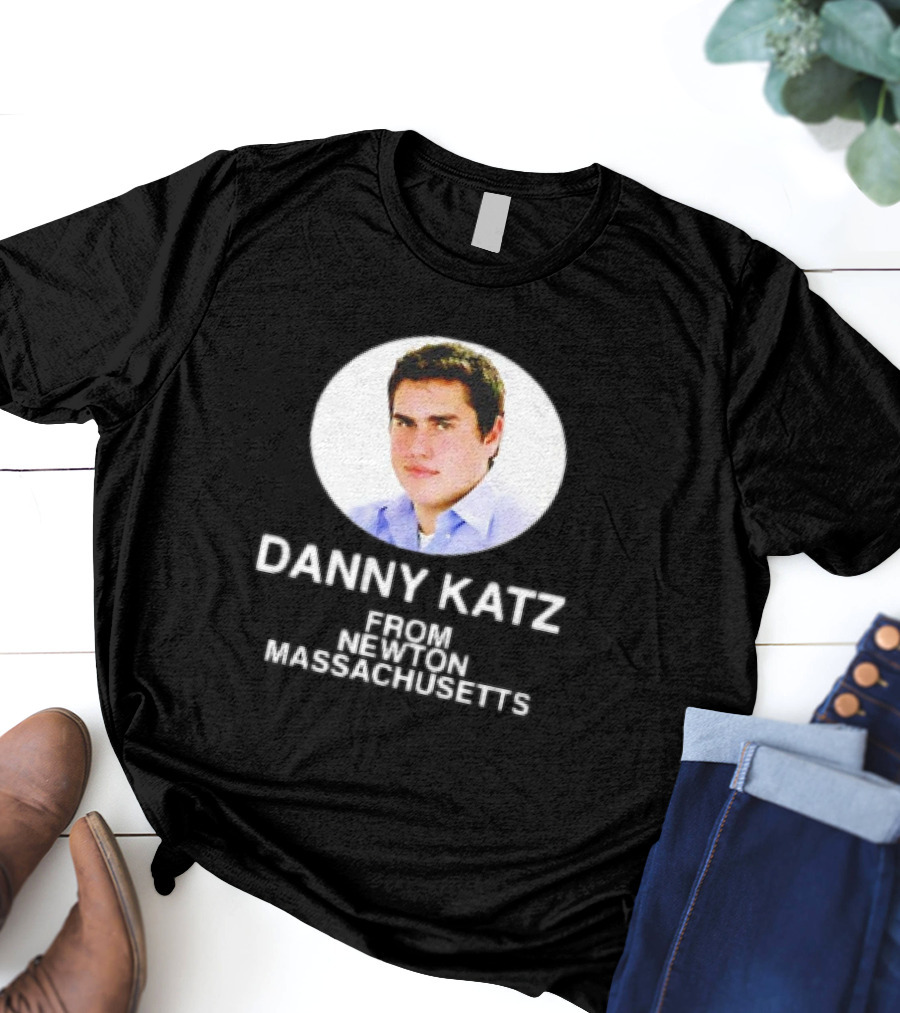 Danny Katz From Newton Massachusetts Portrait Image T-Shirt