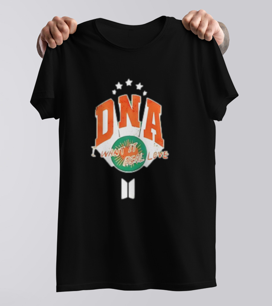 DNA I Want It Real Love BTS Inspired T-Shirt