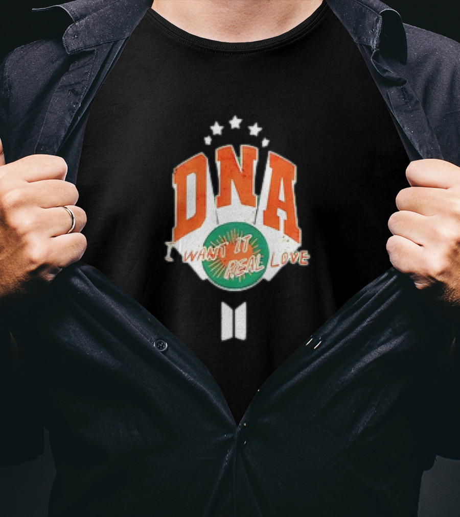 DNA I Want It Real Love BTS Inspired T-Shirt
