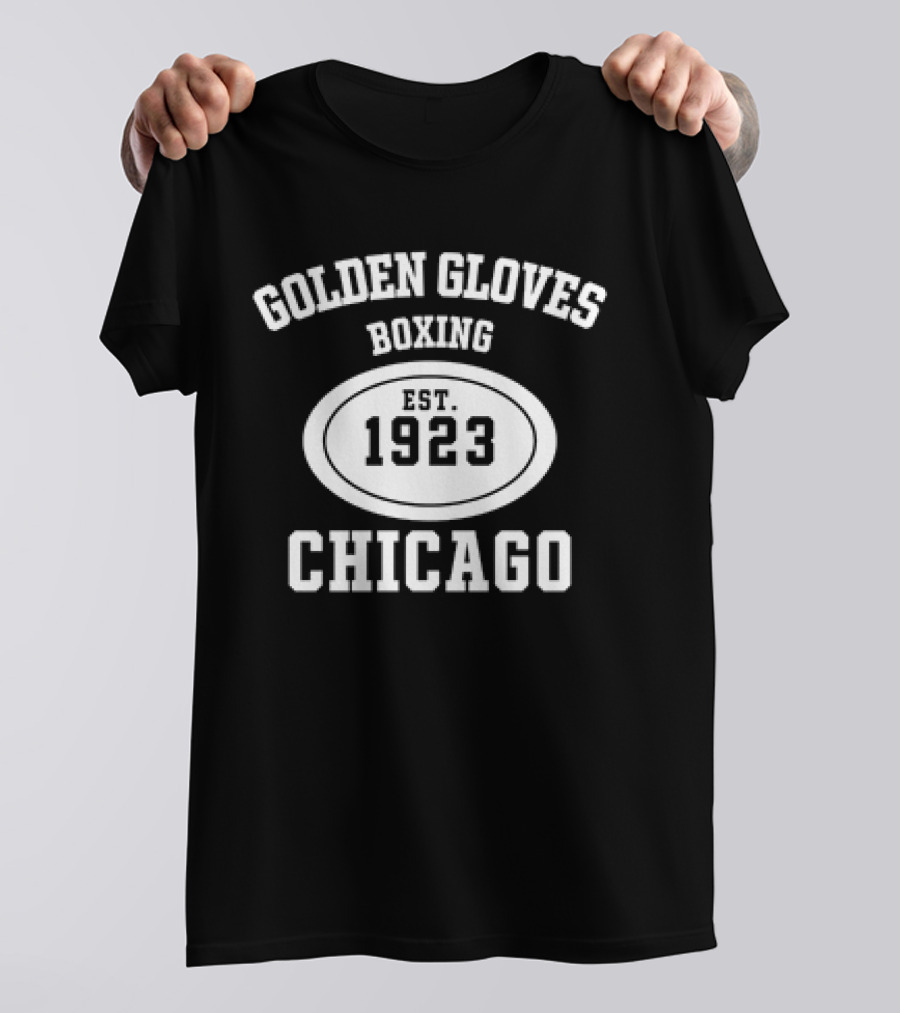 Golden Gloves Boxing Est. 1923 Chicago T-Shirt