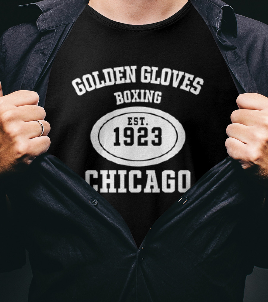Golden Gloves Boxing Est. 1923 Chicago T-Shirt