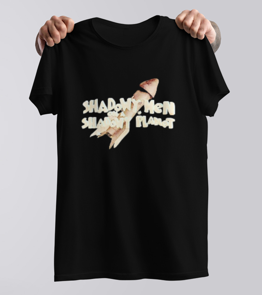 Shadowy Men On A Shadowy Planet Rocket T-Shirt