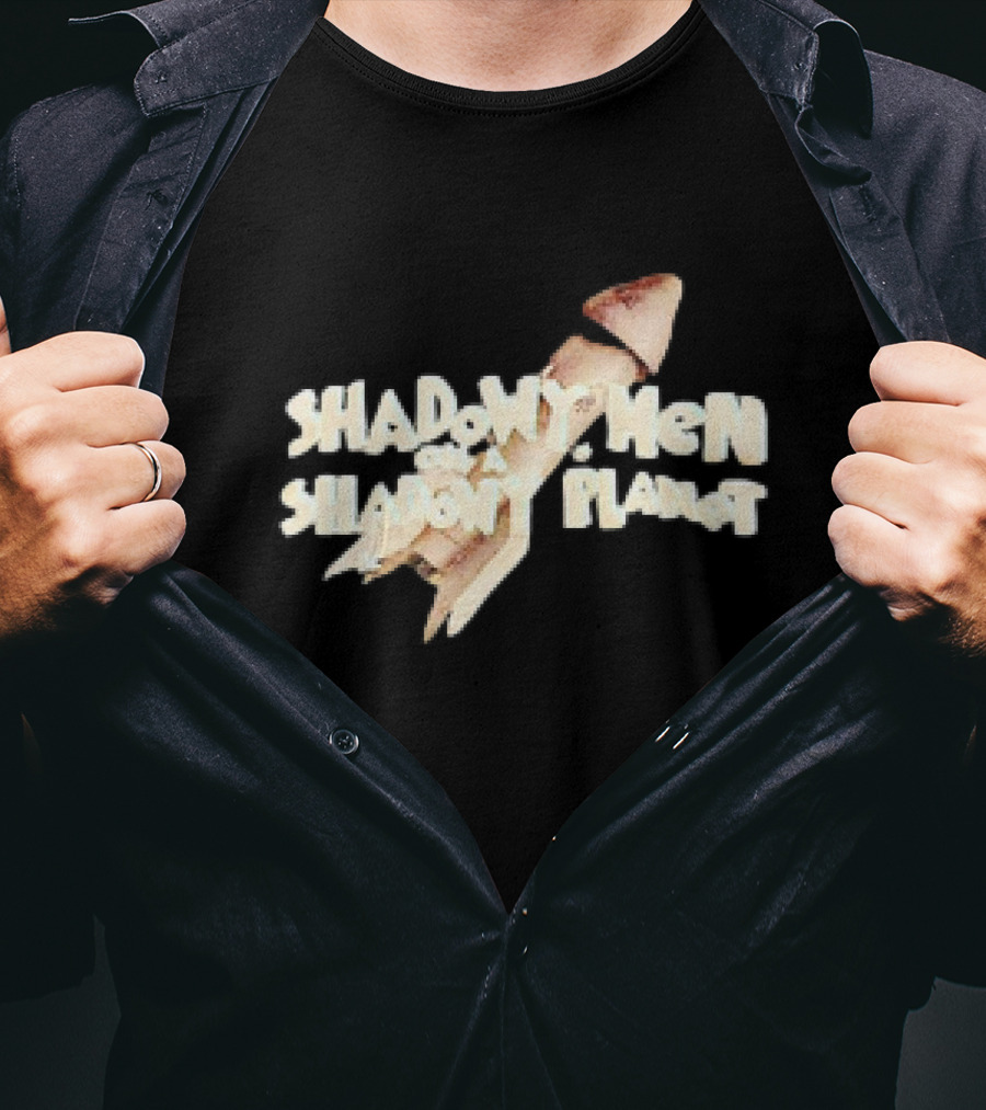 Shadowy Men On A Shadowy Planet Rocket T-Shirt