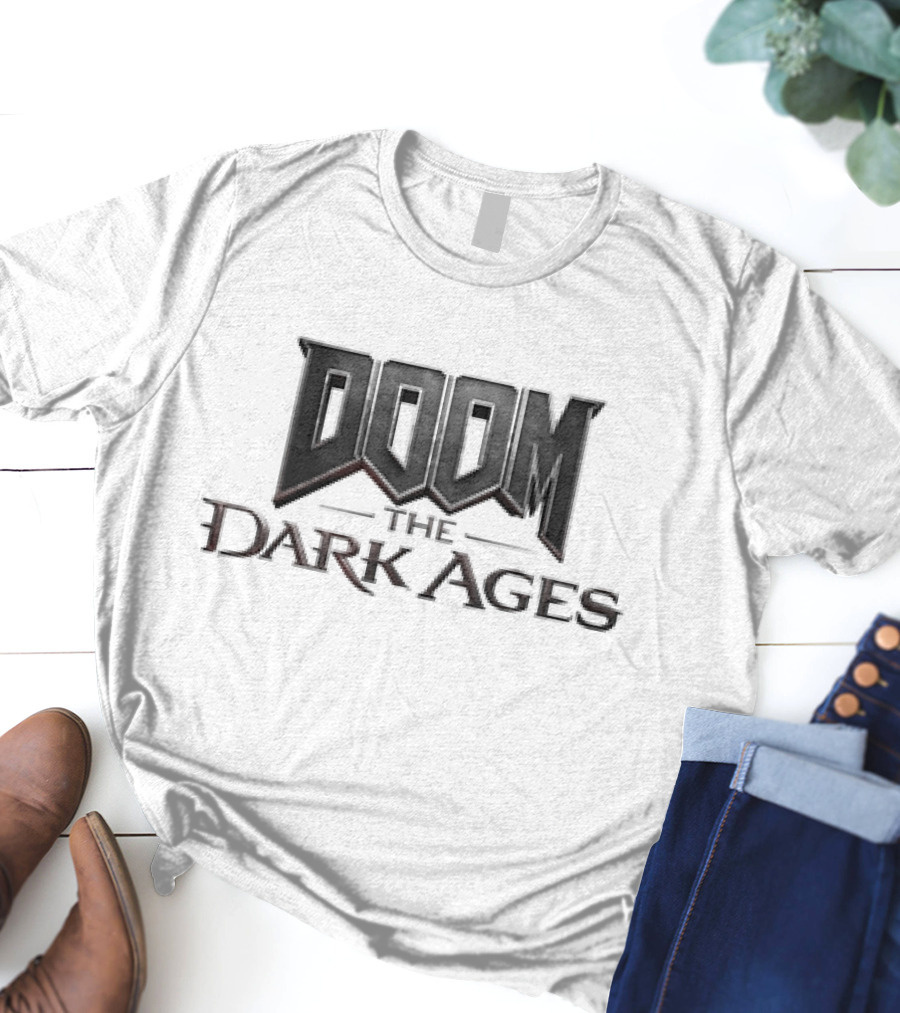 DOOM The Dark Ages Retro Fantasy Adventure Game T-Shirt
