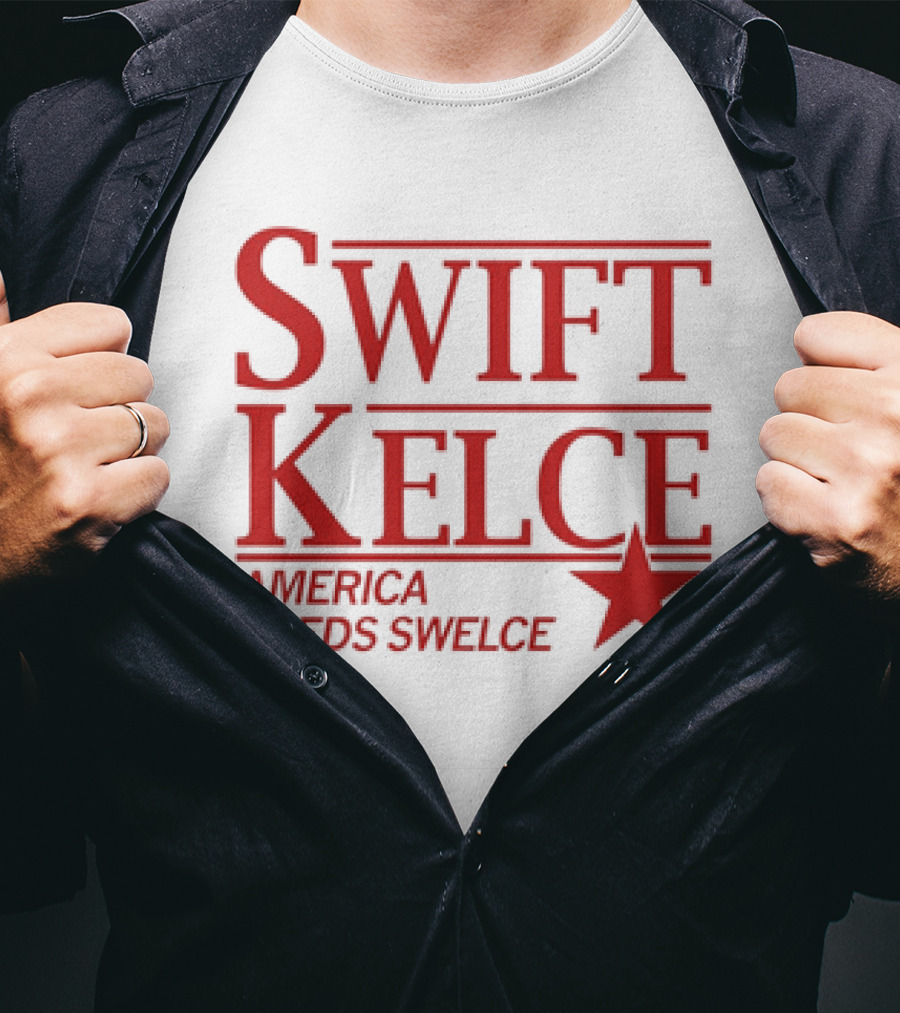 Swift Kelce America Needs Swelce T-Shirt