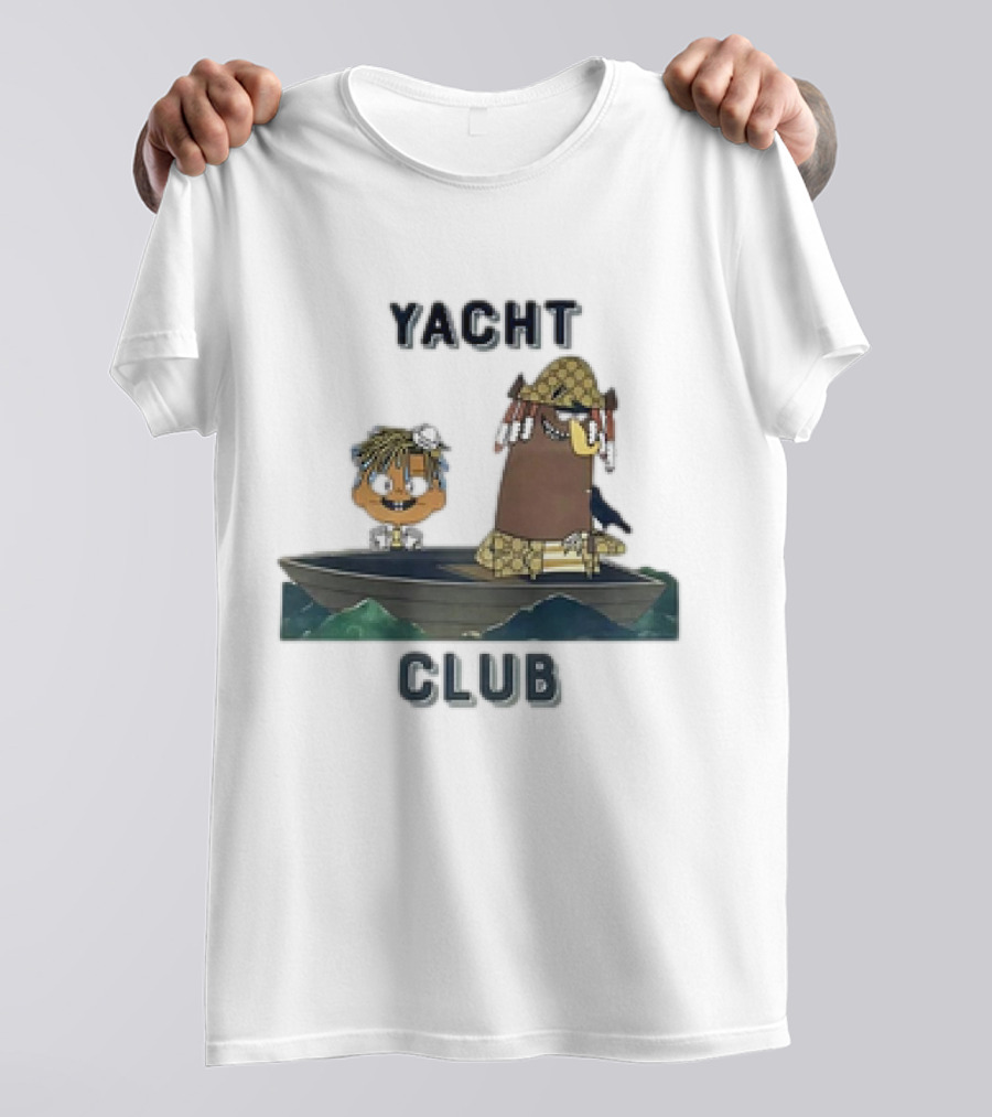 Juice Wrld Lil Yachty Yacht Club Hip-Hop Characters T-Shirt