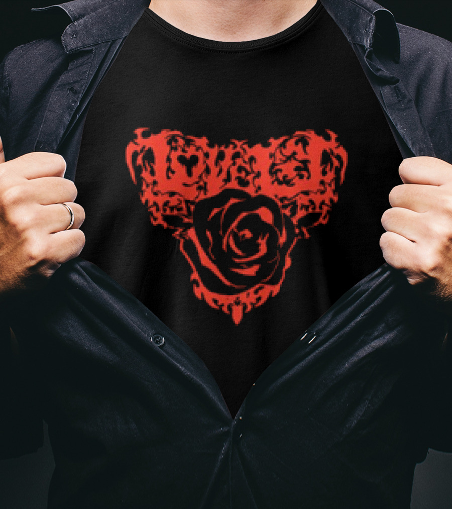 Game Grumps Lovely Gothic Rose T-Shirt