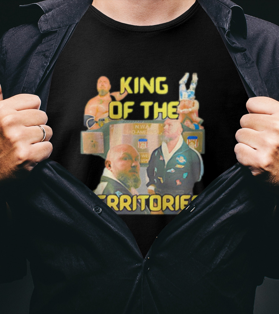 King Of The Territories Jeremiah Plunkett Bootleg Rasslin’ T-Shirt