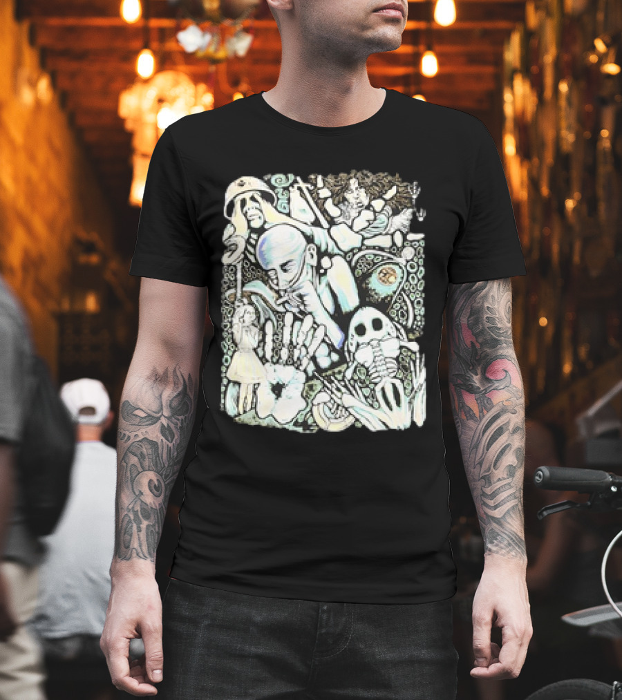 1993 Lollapalooza Alice In Chains Psychedelic T-Shirt