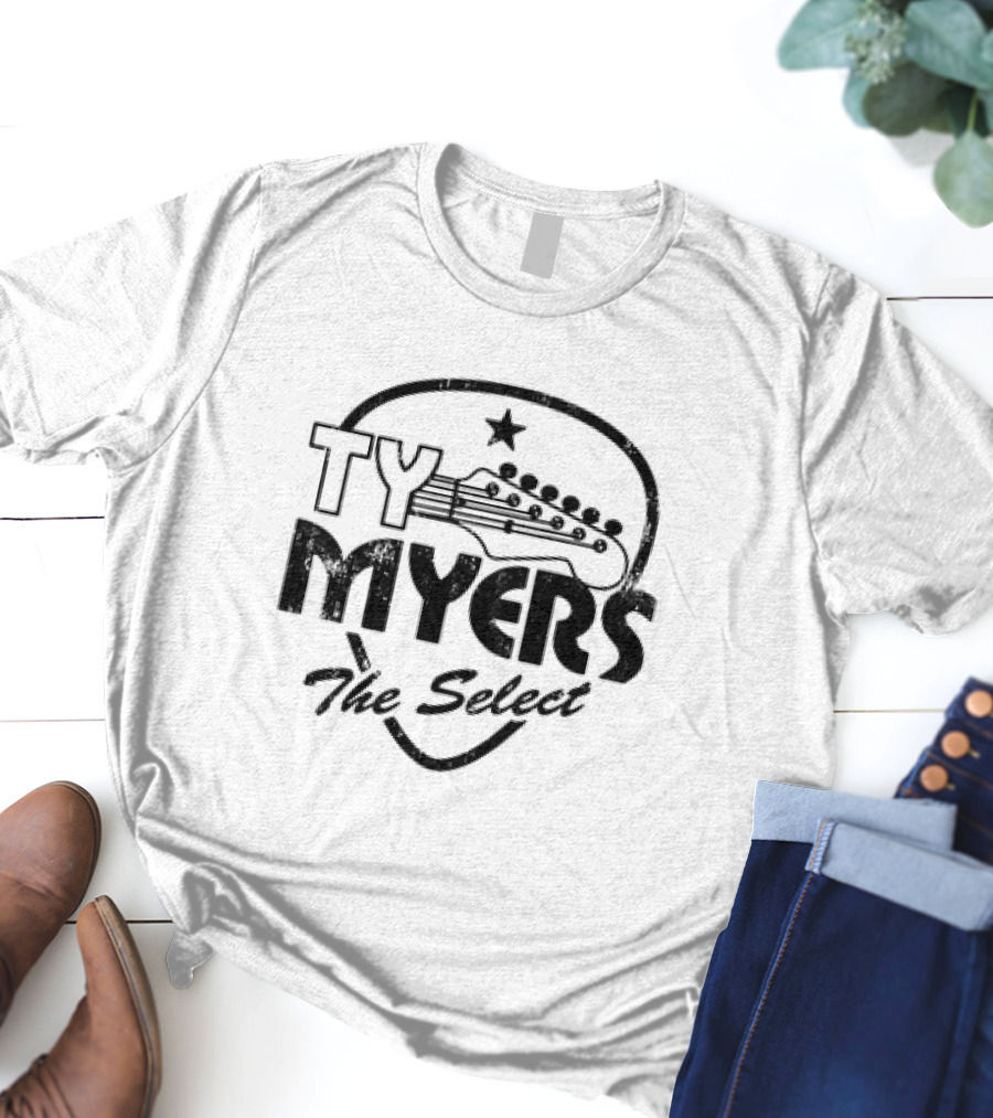 Ty Myers The Select Guitar Pick T-Shirt