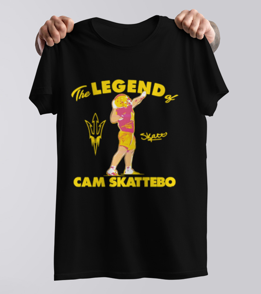 Arizona State Sun Devils The Legend Of Cam Skattebo Skatt T-Shirt
