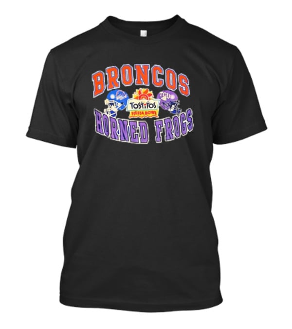 Broncos Horned Frogs Tostitos Fiesta Bowl Matchup T-Shirt