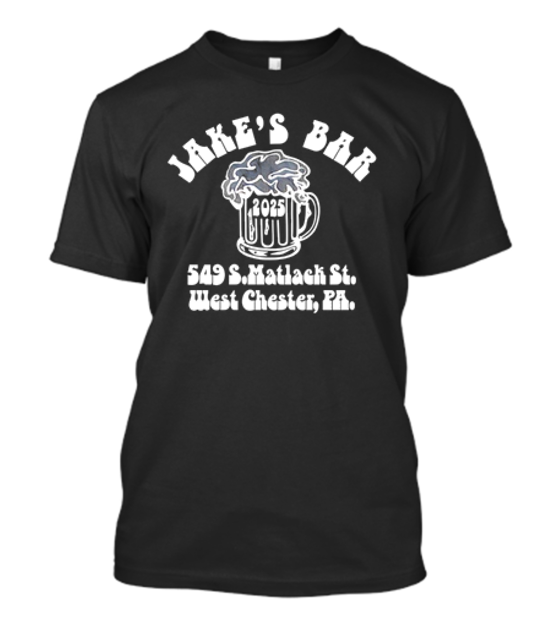 Joe Rogan Wearing Jake's Bar 2025 549 S. Matlack St. West Chester PA T-Shirt
