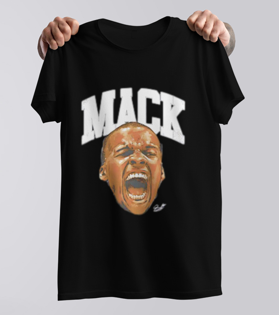 Shelvin Mack Big Face Scream Arch Signature Vintage T-Shirt