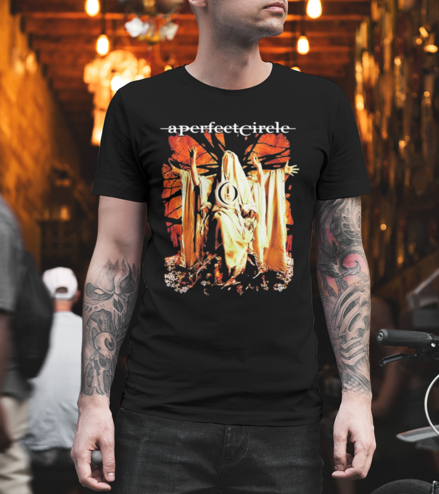 A Perfect Circle Unique Collaboration Symbol And Imagery T-Shirt