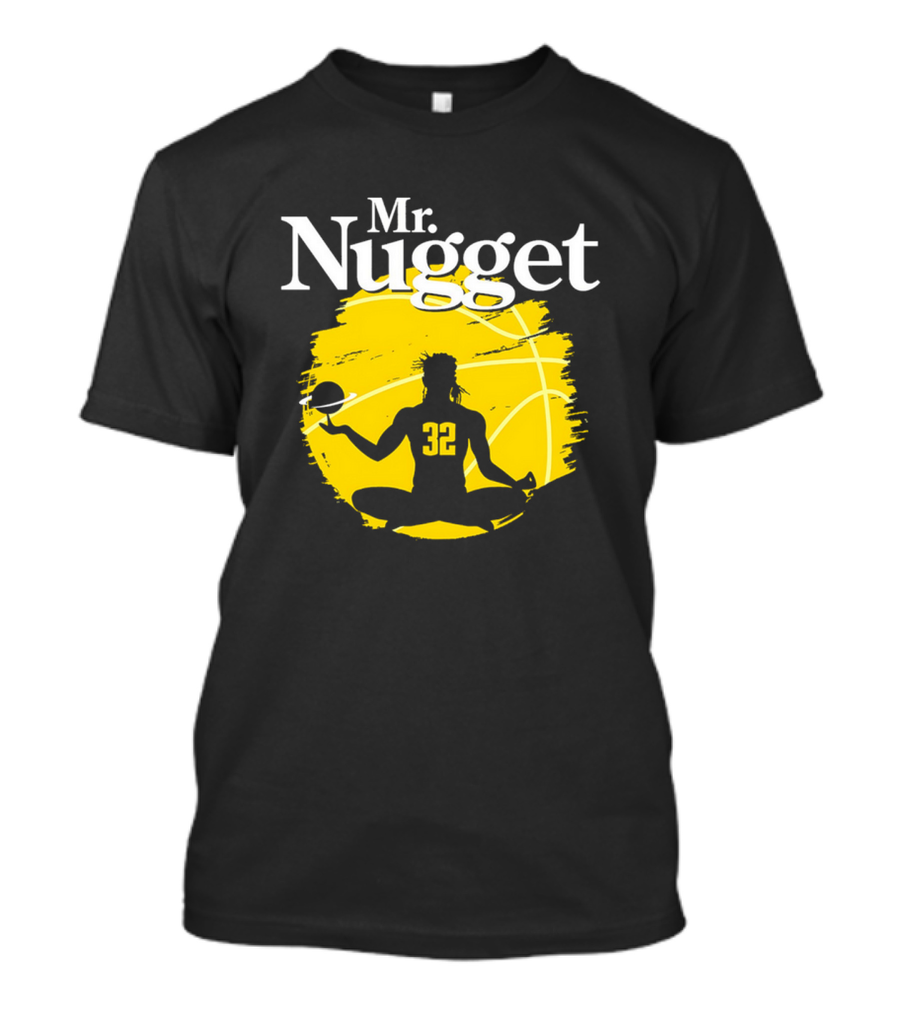 Mr. Nugget Aaron Gordon No. 32 Denver Nuggets T-Shirt