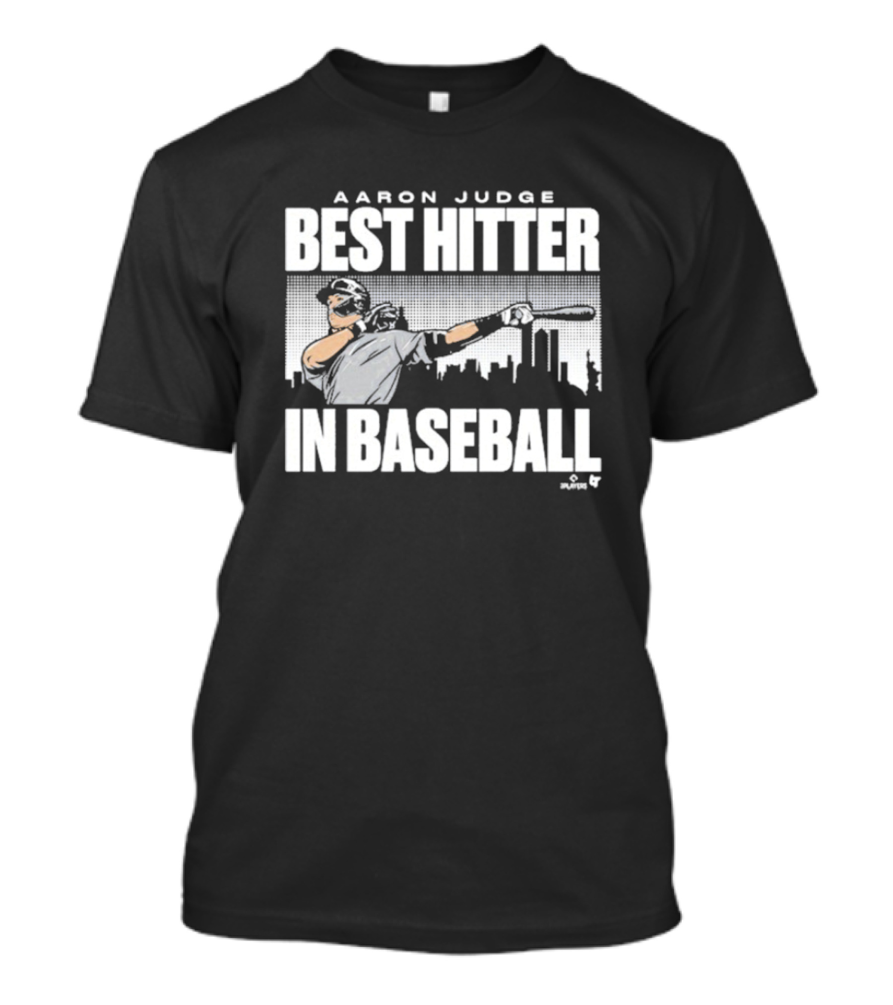 Aaron Judge Best Hitter In Baseball City Skyline Batter Swing T-Shirt