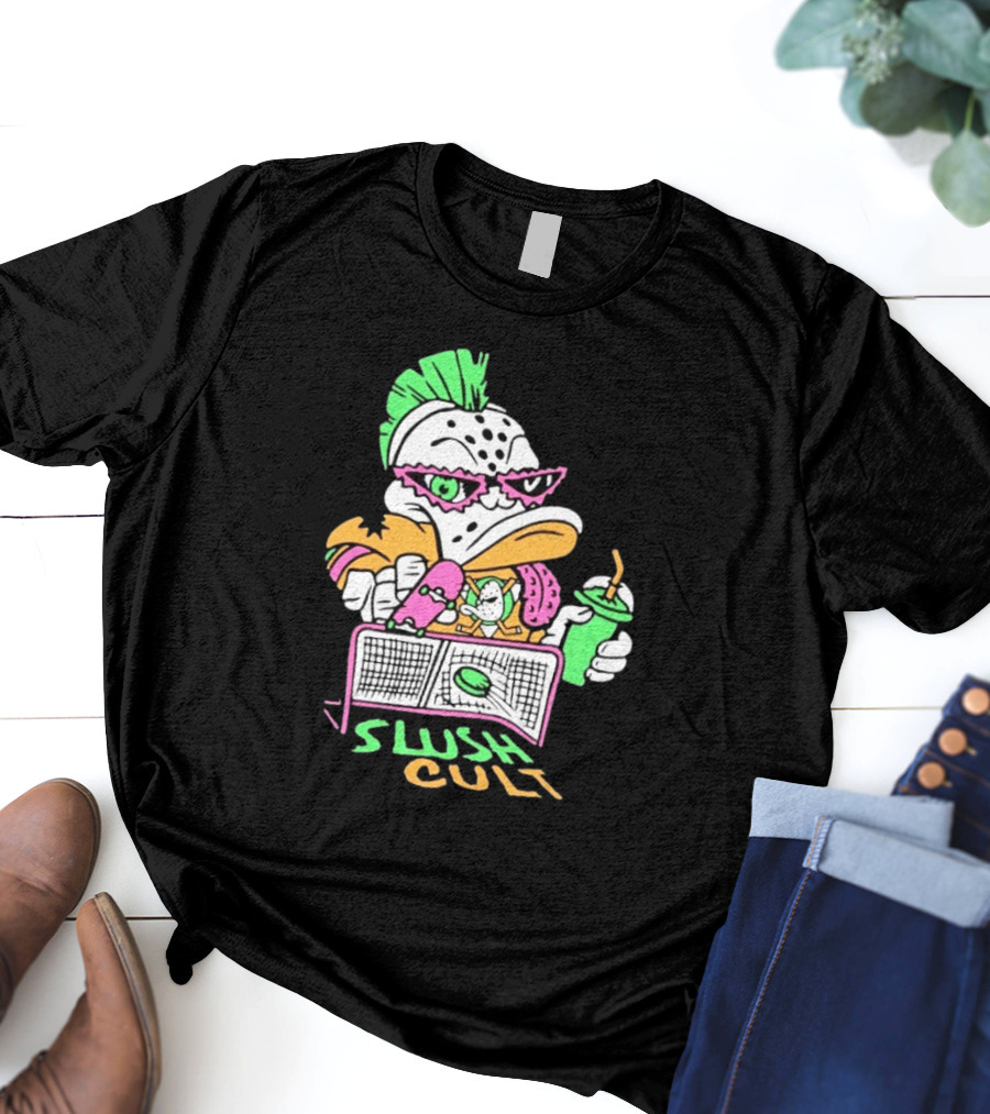 Anaheim Ducks Wild Wing Shreds Slush Cult T-Shirt