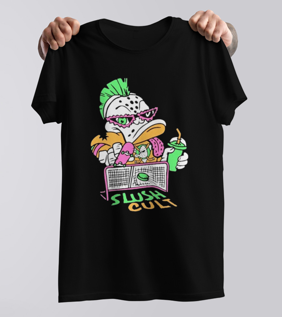 Anaheim Ducks Wild Wing Shreds Slush Cult T-Shirt