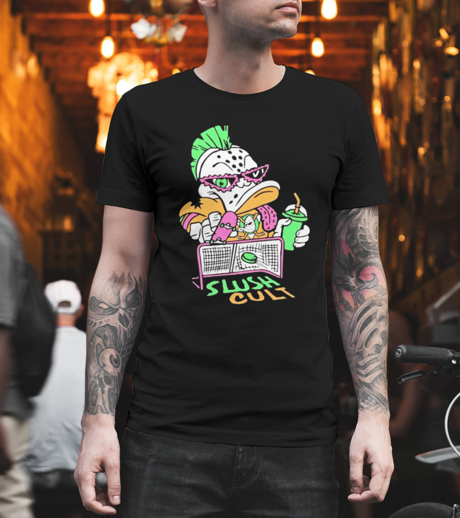 Anaheim Ducks Wild Wing Shreds Slush Cult T-Shirt
