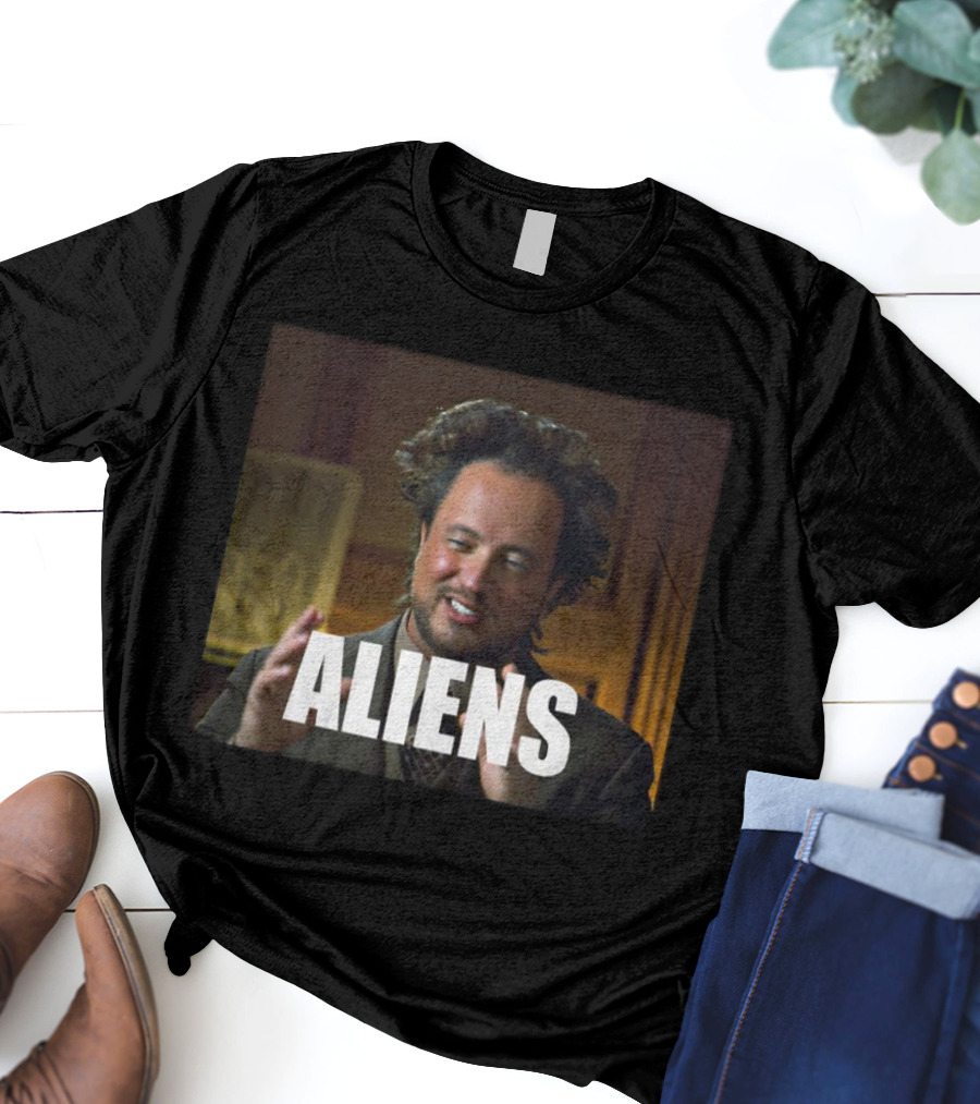 Ancient Aliens Meme Aliens T-Shirt