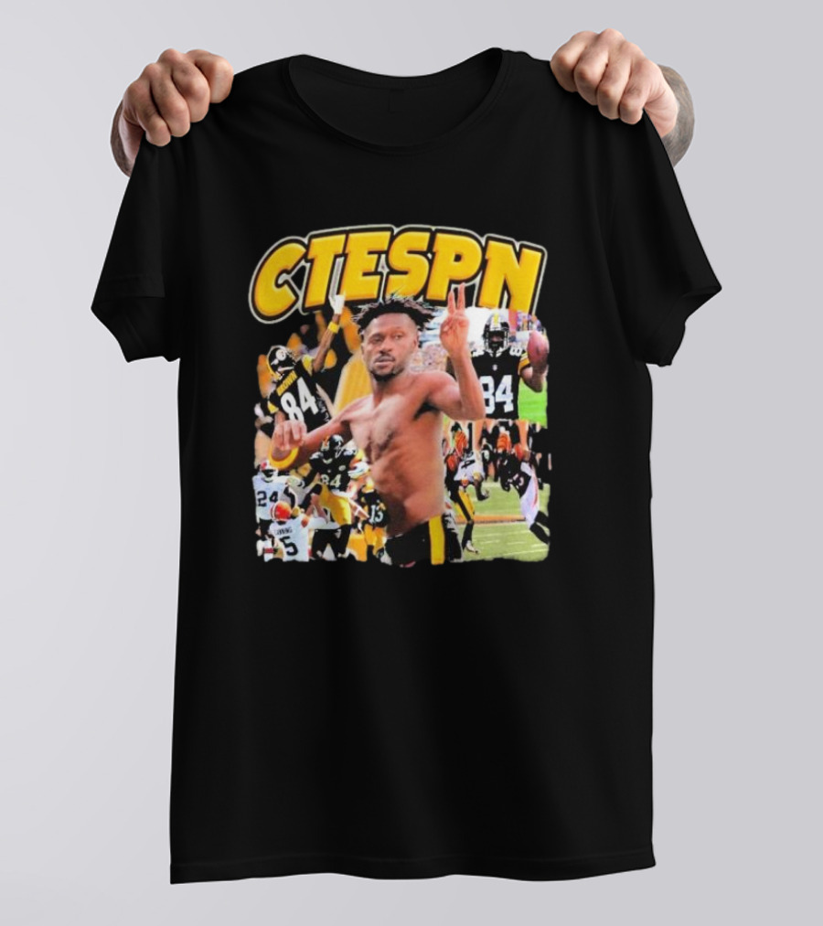 CTESPN Antonio Brown Pittsburgh Steelers Football Highlights T-Shirt