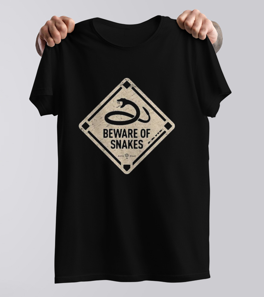 Arizona Diamondbacks Beware Of Snakes Roto Wear T-Shirt