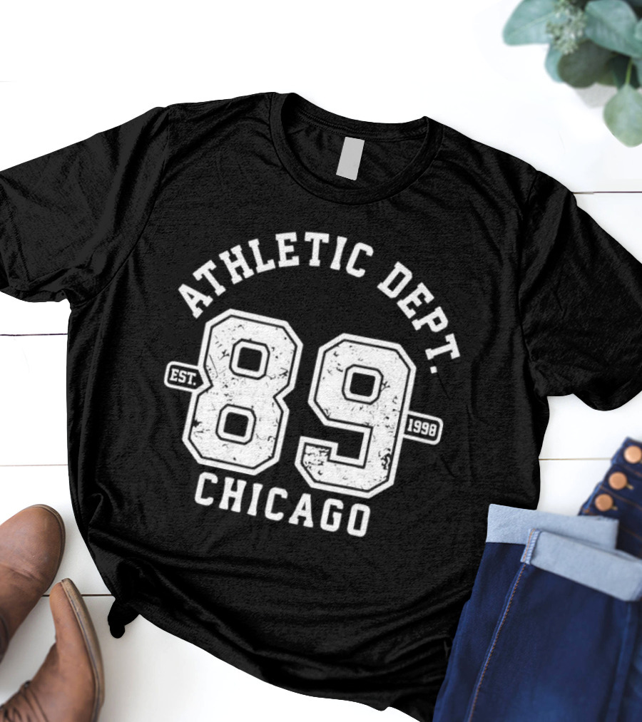 ATHLETIC DEPT CHICAGO 89 EST 1998 T-Shirt