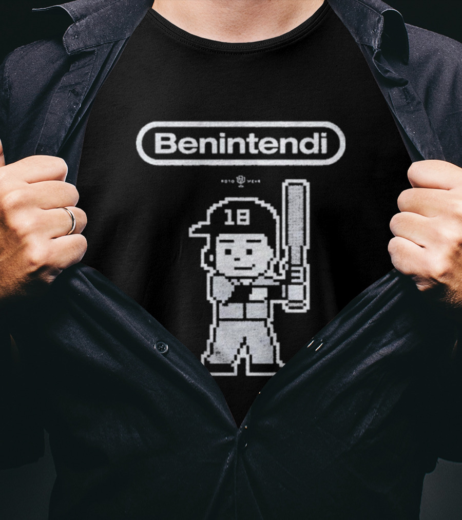 Benintendi Andrew Benintendi New York Yankees Baseball Cartoon 18 T-Shirt