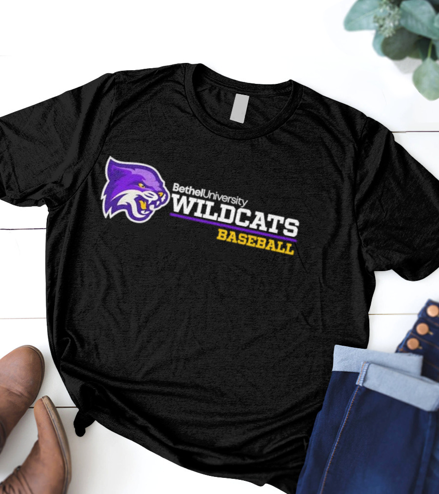 Bethel University Wildcats Baseball T-Shirt