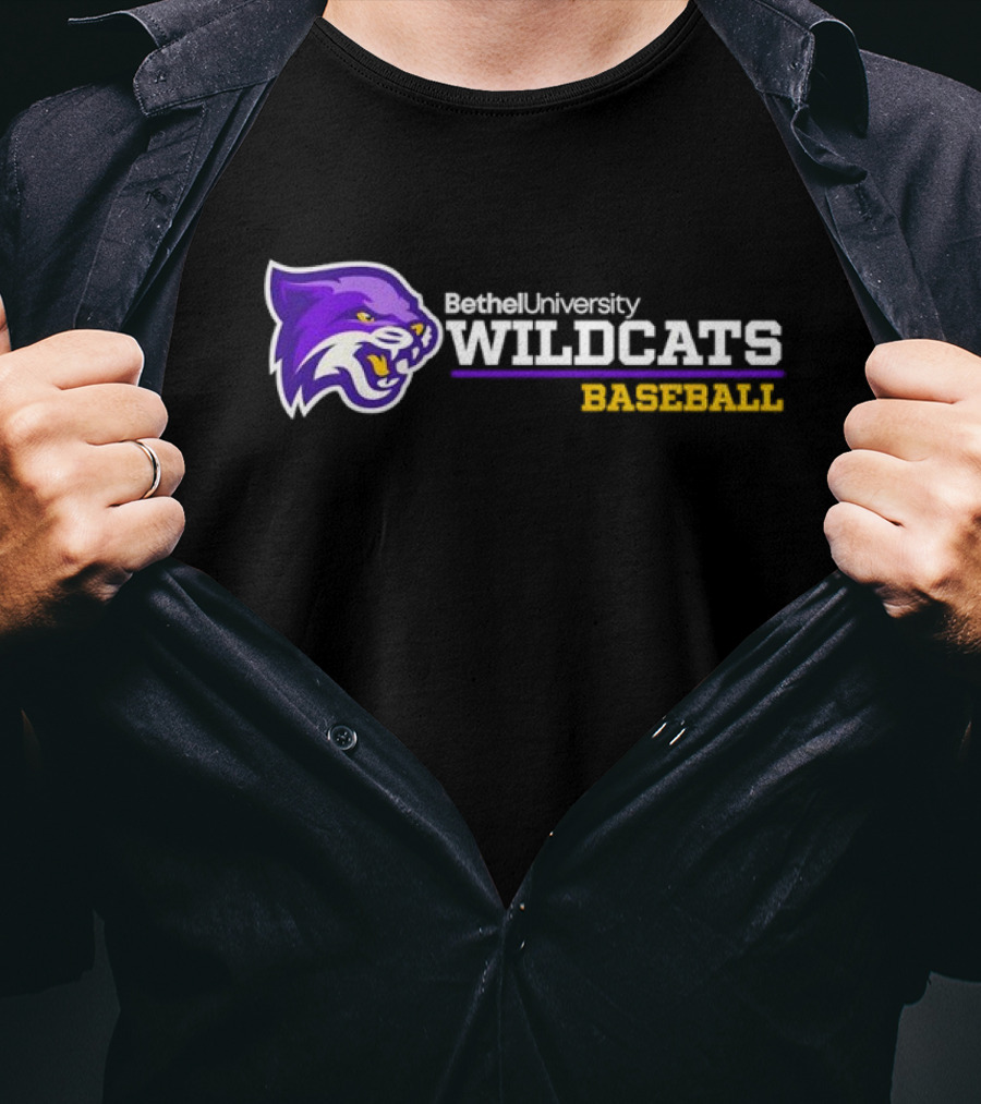 Bethel University Wildcats Baseball T-Shirt
