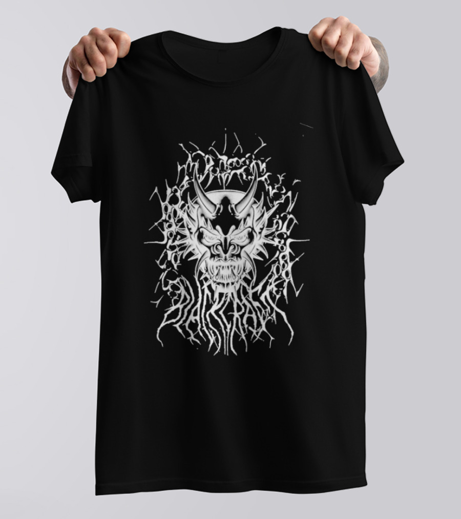 Blackcraft Cult Unholy Chaos Devil Mask T-Shirt